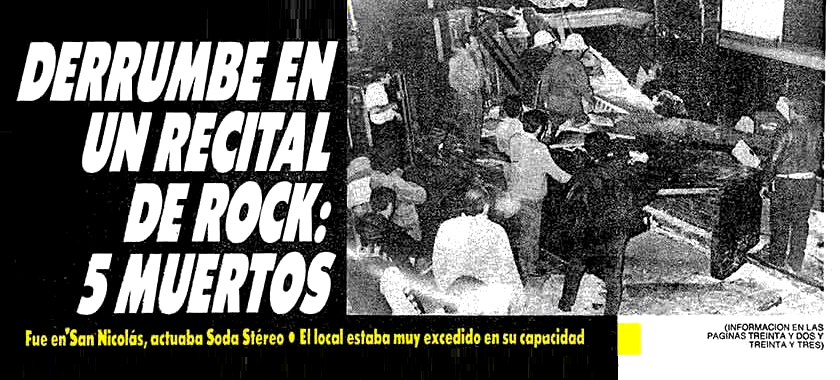 Soda Stereo: la tragedia de Highland Road, en San Nicolás, en 1987